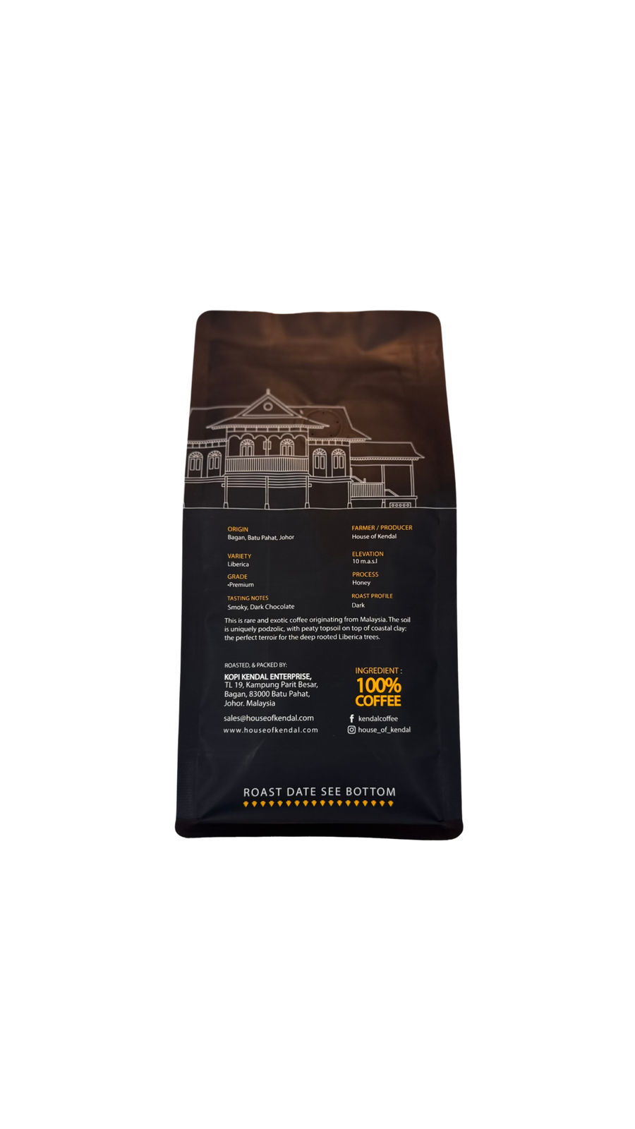 Kopi Rimau - Malaysian Premium Liberica(Ground Coffee)
