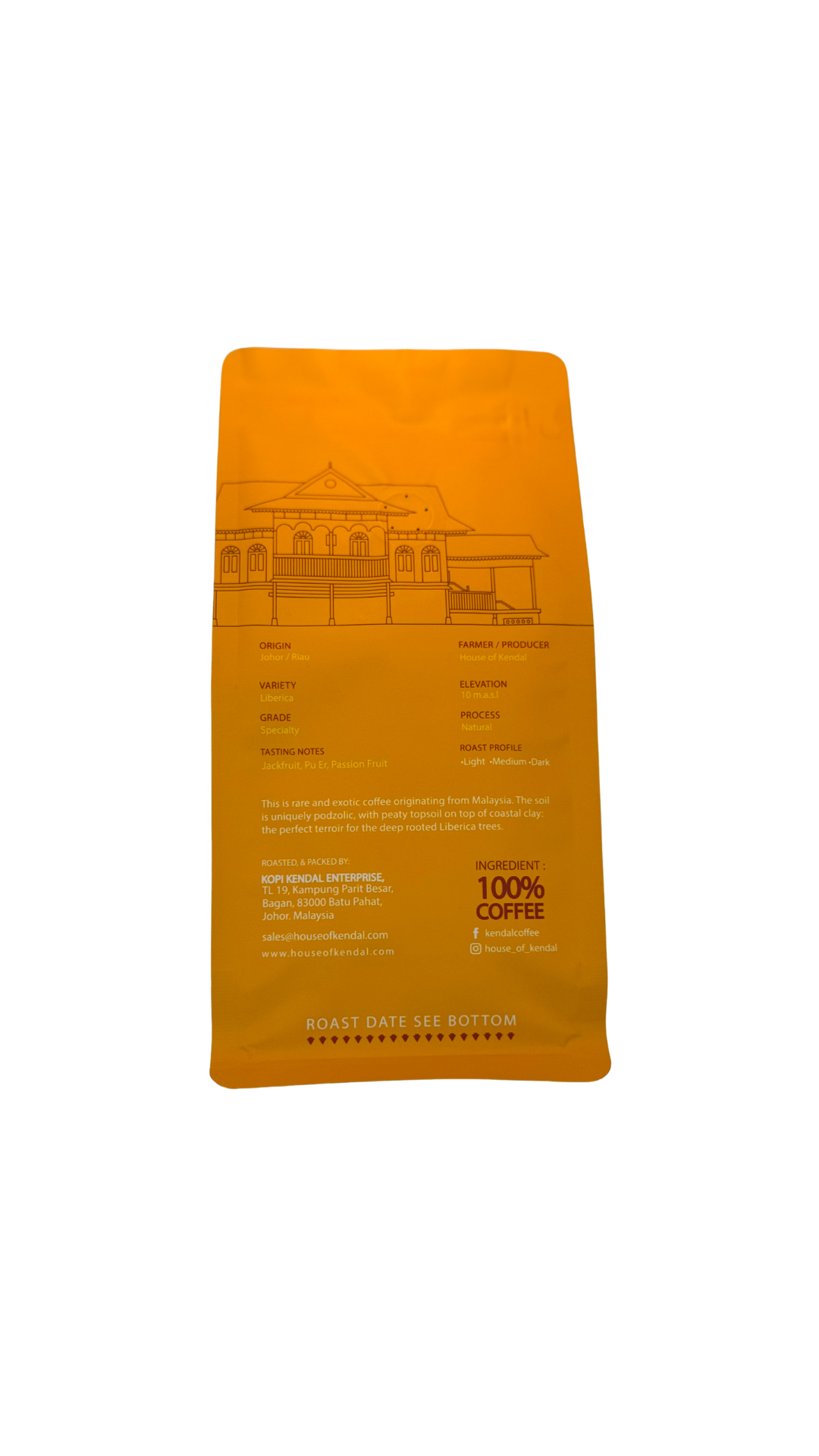 Johor Meranti – Single Origin Liberica Honey Specialty