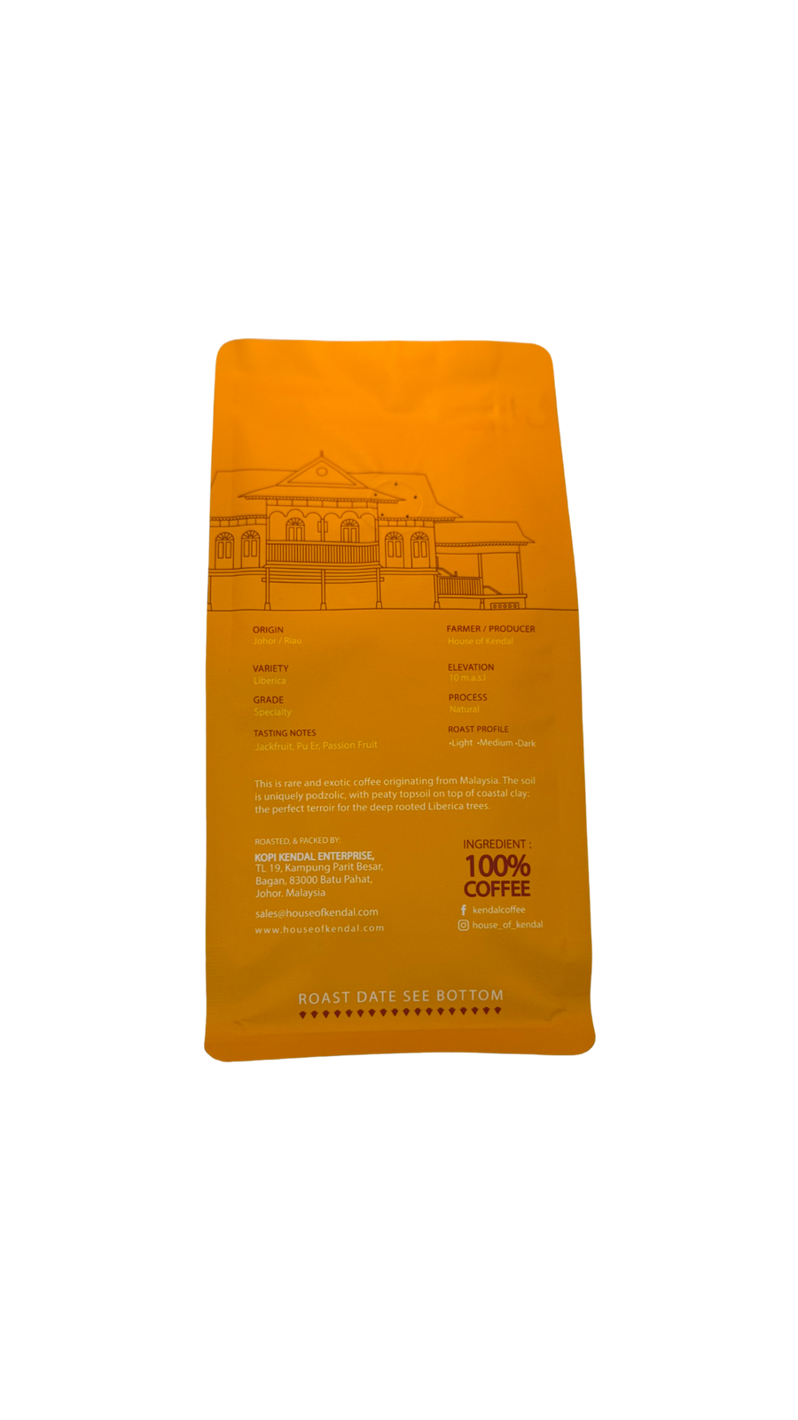 Johor Meranti – Single Origin Liberica Honey Specialty