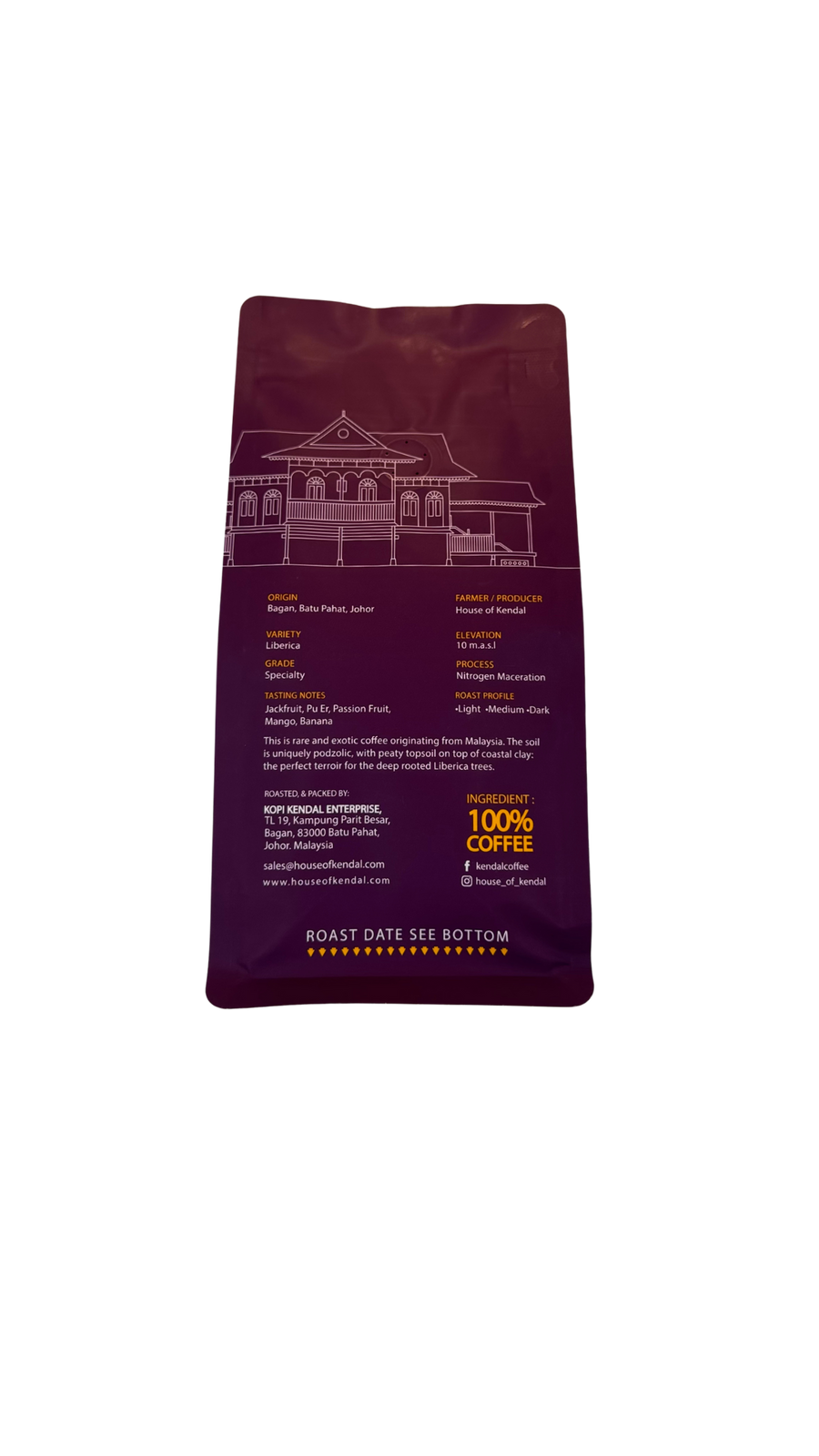 The Bagan N2 - Liberica Natural Nitrogen Maceration
