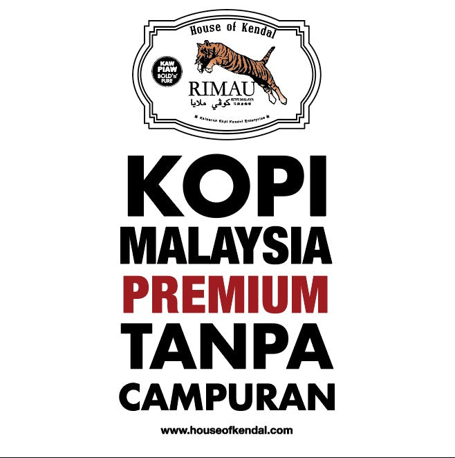LIBERICA, PREMIUM COFFEE, MALAYSIAN COFFEE BRAND, RIMAU, TIGER 